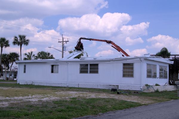 Mobile Home Demolition in Portland