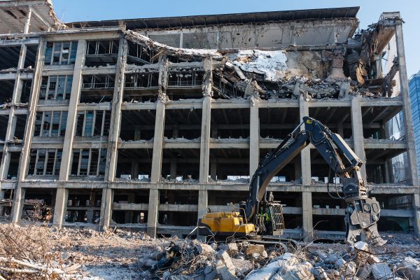Commercial Building Demolition in Portland
