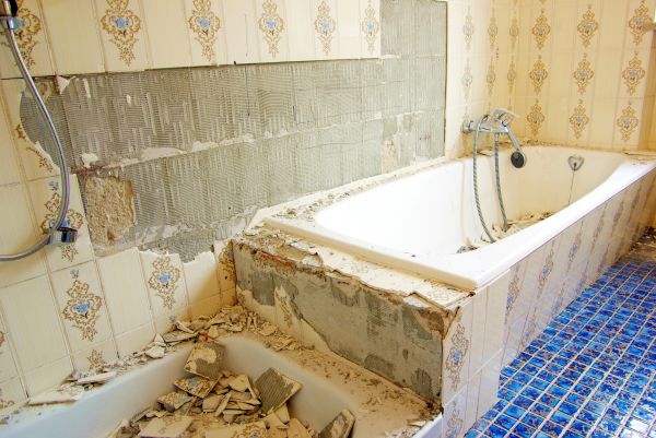 Shower Demolition in Portland