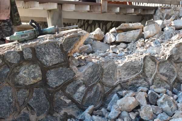 Retaining Wall Demolition in Portland